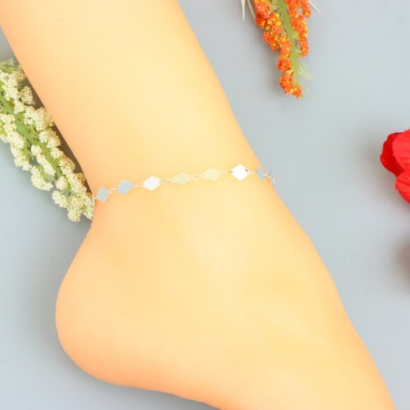 "Handmade Anklet – A Stylish Choice for Women, Thoughtful Gift Idea, EVCH1571 - Picture 7 of 10